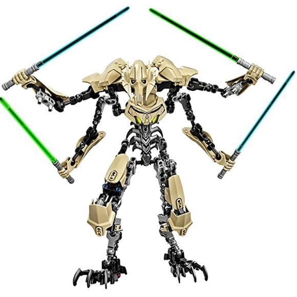 Star Wars General Grievous Minifigure BigFig collectible NEW! - Picture 1 of 6